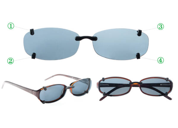 Rimless Flex Custom Clip-on